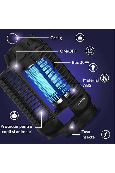 Techone Pest Killer Anti Insect Uv Lamp - New Product