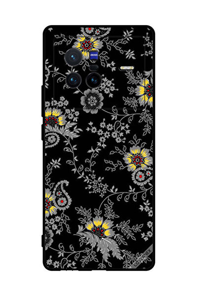 Covernex غطاء حماية لهاتف فيفو X80 بأوراق الزهور
