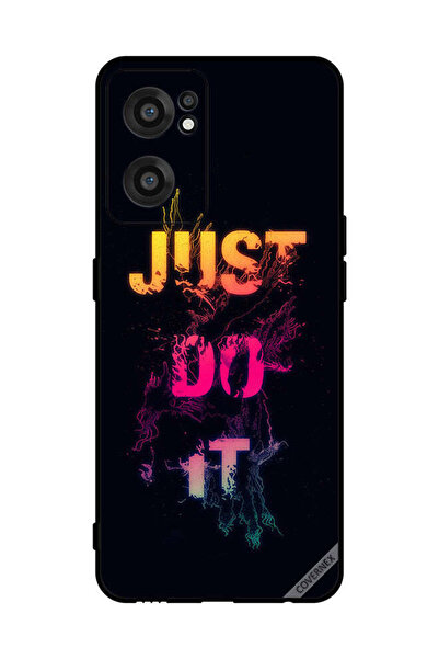 Covernex غطاء حماية لهاتف OnePlus Nord CE 2 5G - مطبوع عليه Just Do It - ملون