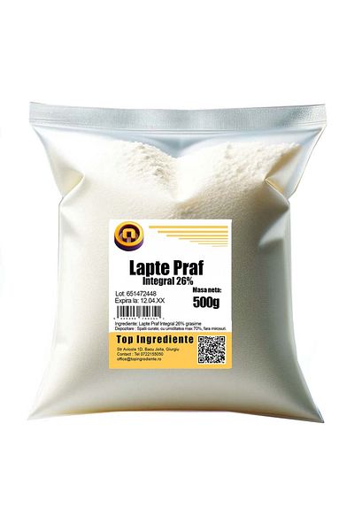 Top Ingrediente Lapte Praf Integral 26% - 1kg