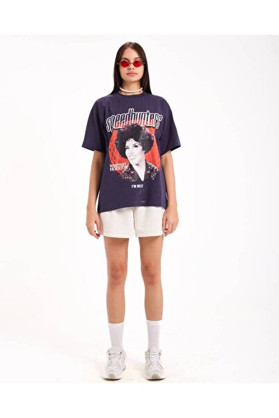 I'm west Speedhunters T-shirt -NAVY