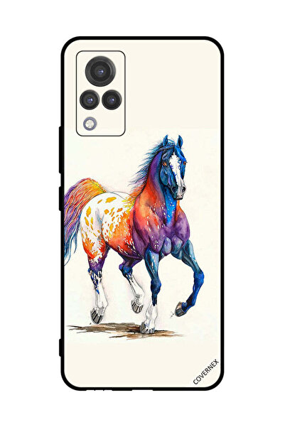 Covernex غطاء حماية لهاتف فيفو V21 - حصان ملون