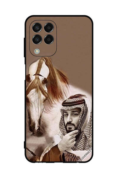 Covernex غطاء حماية لهاتف سامسونج جالاكسي M33 محمد بن سلمان أمام حصان
