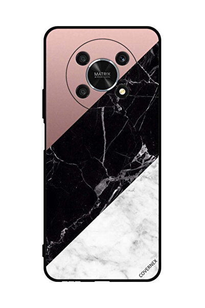 Covernex غطاء حماية لهاتف Honor X9 5G بسطح رخامي بنمط عادي