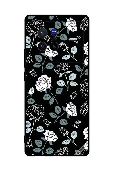 Covernex غطاء حماية لهاتف فيفو X80 بنمط زهور