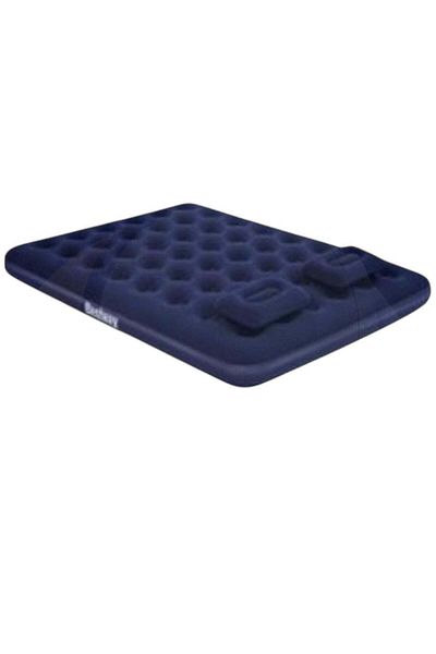 BESTWAY Inflatable Air Mattress - 2 Person Velvet Air Bed, Comfortable and Perfect for Camping and Home Use