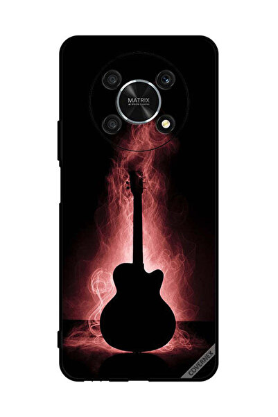 Covernex غطاء حماية لهاتف Honor X9 5G بتصميم انعكاس الجيتار في الظلام