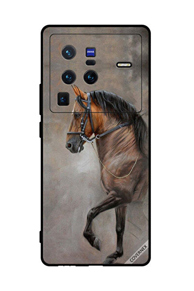 Covernex غطاء حماية لهاتف فيفو X80 برو، صورة حصان عتيقة