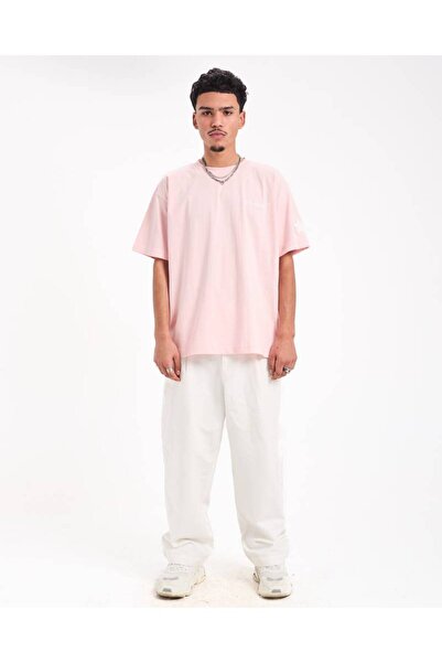 I'm west FAKE T-shirt -PINK