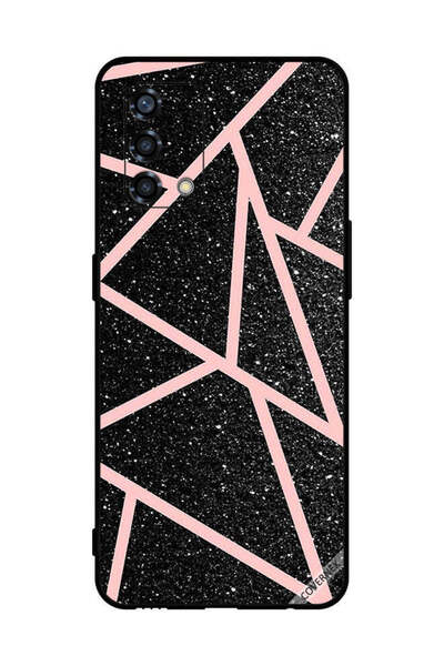 Covernex غطاء حماية لهاتف Oppo Reno6 Lite بأنماط مسار لامعة