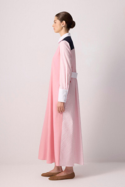 Touché Privé BLOCK COLOR SHIRT DRESS