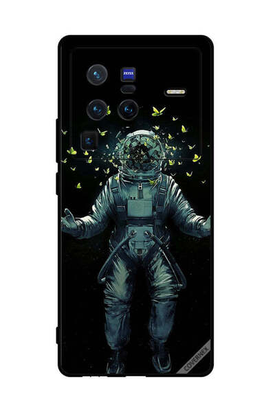 Covernex غطاء حماية لهاتف فيفو X80 برو - غواص وفراشات