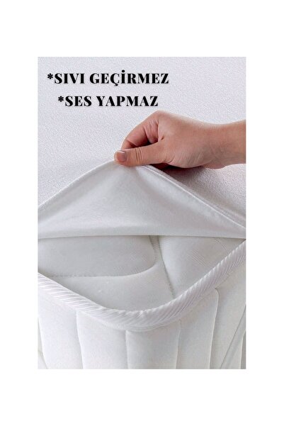 tiny plans Yatak Koruyucu Sıvı Geçirmez Lastikli Bebek Çocuk Alezi Tüm Ölçüler