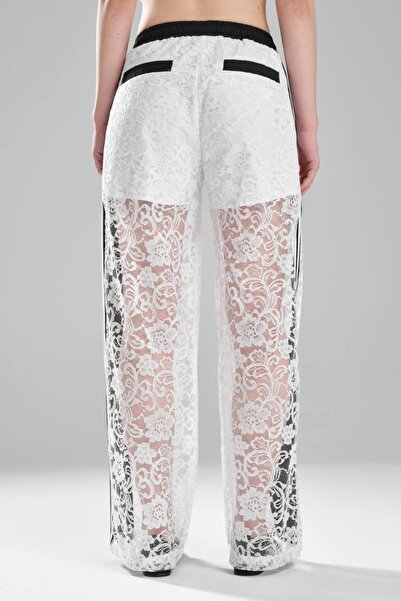 tw3 Women's Lace Side Stripe Detailed Design Trousers