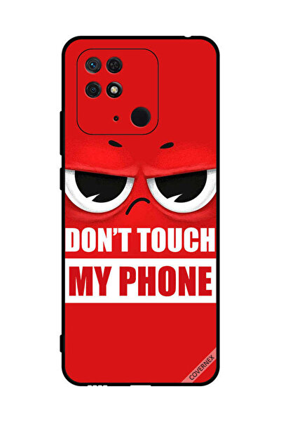 Covernex Protective Case Cover For Xiaomi Redmi 10C Don't Touch My Phone Angr...