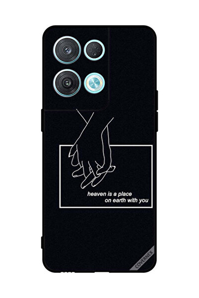 Covernex غطاء حماية لهاتف Oppo Reno8 Pro الجنة مكان على الأرض معك