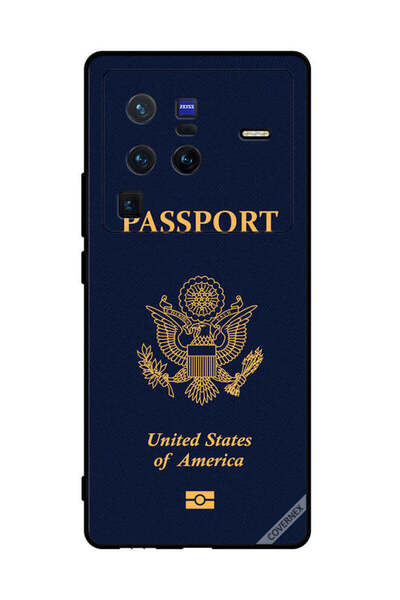 Covernex Protective Case Cover For vivo X80 Pro USA Passport