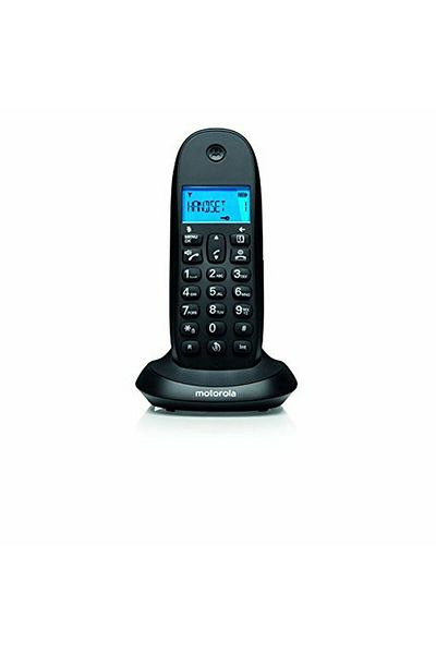Motorola 107C1001LB DECT Wireless Phone, Black