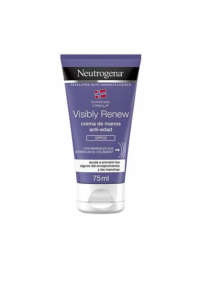 Neutrogena Cremă de mâini SPF20, Neutrogena Visibly Renew, 75ml