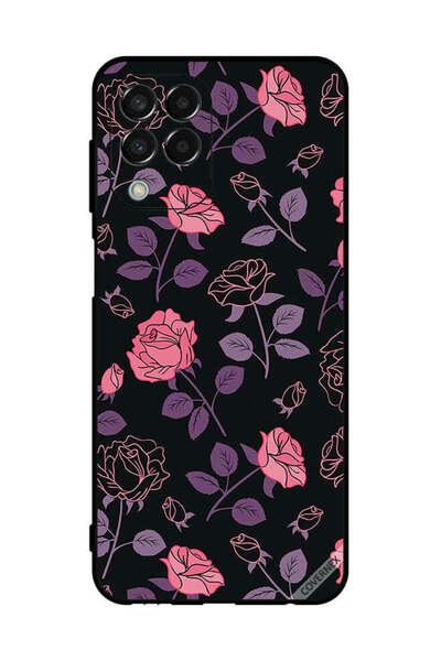 Covernex غطاء حماية لهاتف سامسونج جالاكسي M33 - رسم زهور