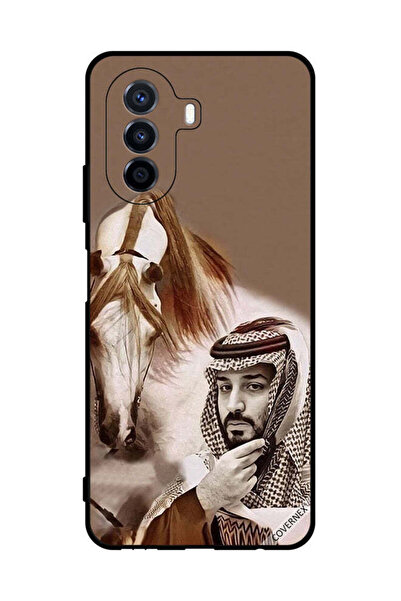 Covernex غطاء حماية لهاتف هواوي نوفا واي 70 محمد بن سلمان أمام حصان
