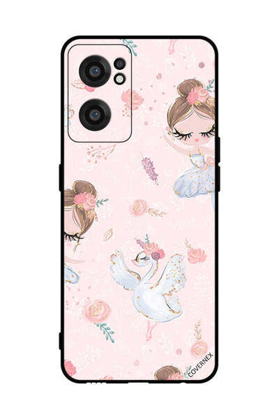 Covernex غطاء حماية لهاتف OnePlus Nord CE 2 5G بطبعة فتاة دوللي وزهور