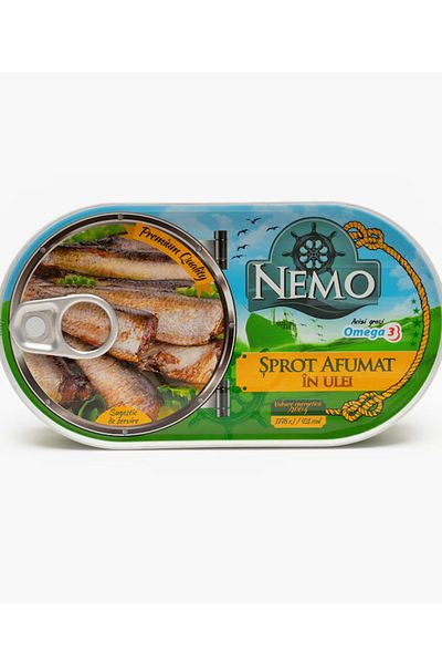 Nemo Smoked sprat in oil Nemo 170g