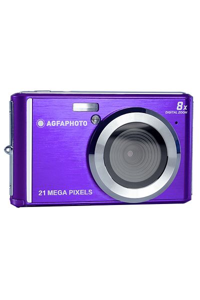 Agfa Digital Camera, Agfa, Model 1, HD, 21 MP, Purple