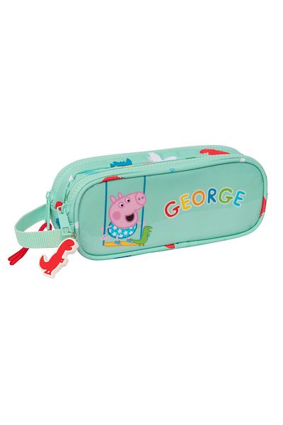Peppa Pig Penar dublu George, mentă, 21 x 8 x 6 cm