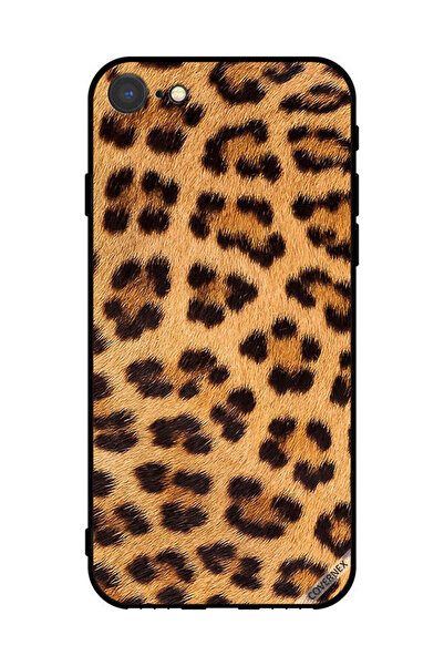 Covernex غطاء حماية لهاتف Apple iPhone SE (2022) بنقشة جلد النمر