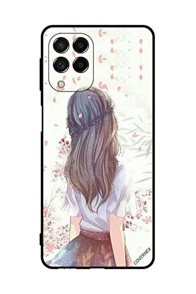 Covernex غطاء حماية لهاتف سامسونج جالاكسي M53 - فتاة لطيفة في تفكير عميق