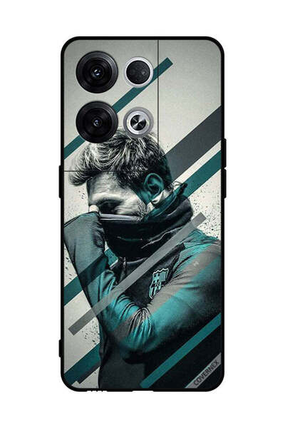 Covernex غطاء حماية لهاتف Oppo Reno8 Pro+ وجه ميسي المختبئ