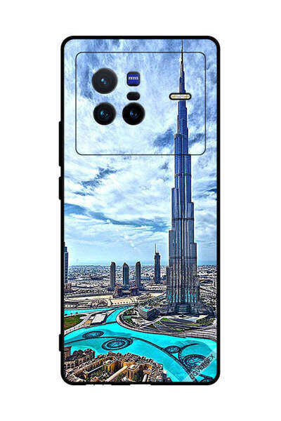 Covernex غطاء حماية لهاتف فيفو X80 برج خليفة تاتش كلاود