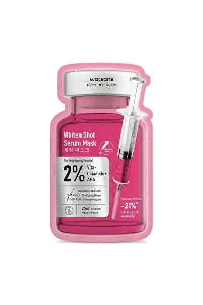 Watsons Whitening/ Vita-Cinamide+Aha Serum Mask 2X