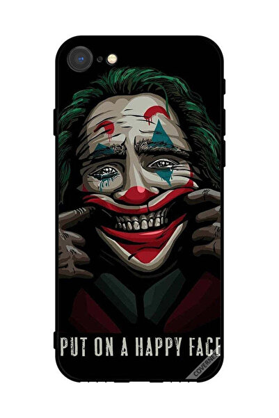 Covernex غطاء حماية لهاتف Apple iPhone SE (2022) ضع وجهًا سعيدًا