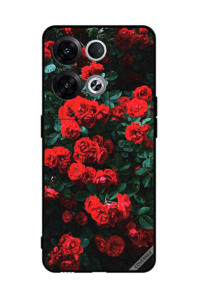 Covernex Protective Case Cover For Oppo Reno8 Pro+ Rose Garden