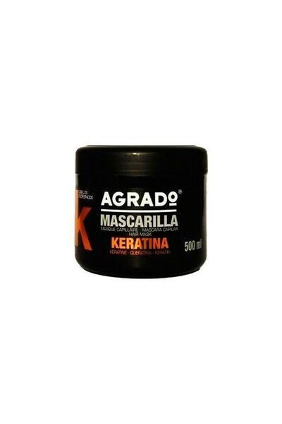 Agrado Μάσκα μαλλιών με κερατίνη, Agrado, 500 ml