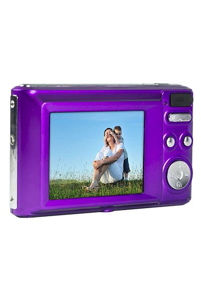 Agfa Digital Camera, Agfa, Model 1, HD, 21 MP, Purple