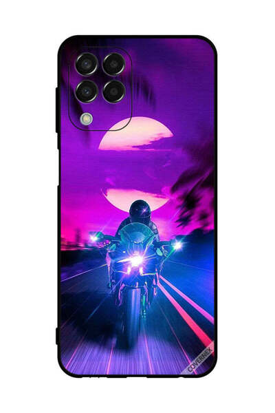 Covernex غطاء حماية لهاتف سامسونج جالاكسي M33 - راكب الدراجة النارية يترك الق...