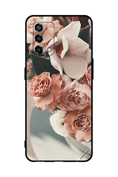 Covernex غطاء حماية لهاتف Oppo Reno6 Lite باقة من الزهور
