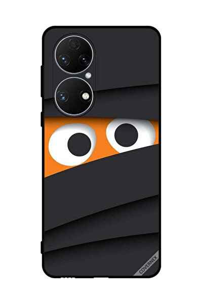 Covernex غطاء حماية لهاتف هواوي P50e بطبعة عينين