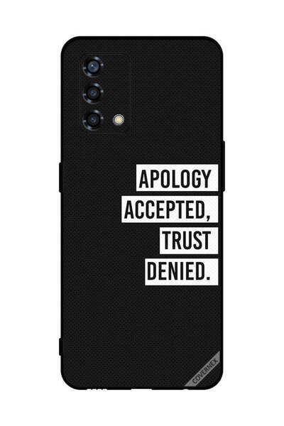 Covernex غطاء حماية لهاتف Oppo Reno6 Lite اعتذار مقبول ثقة مرفوضة