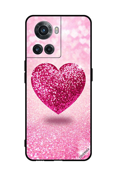 Covernex Protective Case Cover For OnePlus 10R Soft Glitter Heart