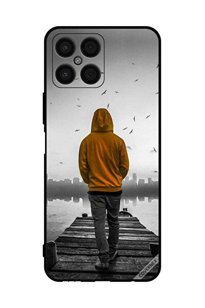 Covernex غطاء حماية لهاتف Honor X8 Sad Boy Walking