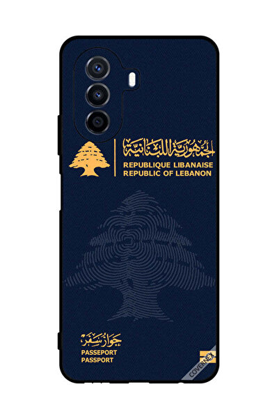 Covernex غطاء حماية لهاتف هواوي نوفا Y70 جواز سفر لبناني