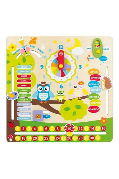 CooMax Educational Wooden Game with Owls, Woomax