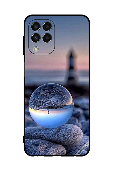 Covernex غطاء حماية لهاتف سامسونج جالاكسي M33 - تصوير الطبيعة في زجاج دائري