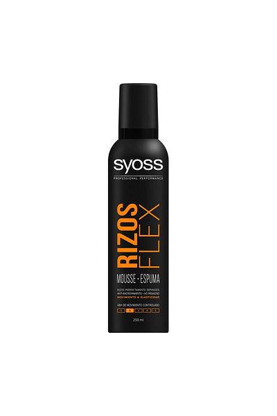 Syoss Syoss Hair Mousse, Rizos Flex, Defined Curls, 250 ml