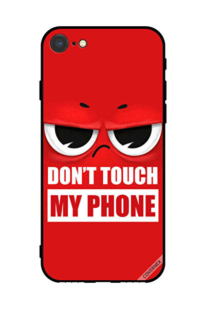 Covernex Protective Case Cover For Apple iPhone SE (2022) Don't Touch My Phon...