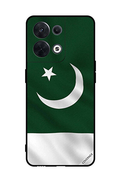 Covernex غطاء حماية لهاتف Oppo Reno8 بعلم باكستان عمودي